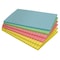 Better Office Products Lined Sticky Notes, 4in.x6in. 300 Shts 50/Pad, Self Stick Notes with Lines, Pastel Colors, 6PK 66462 - alternate 1